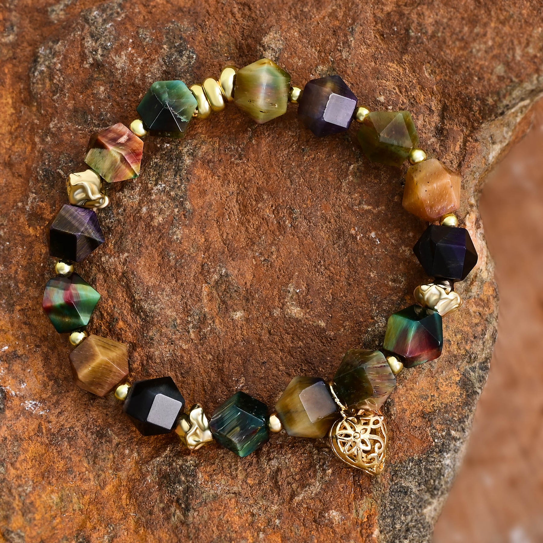 Maansteen Liefde Charm Armband