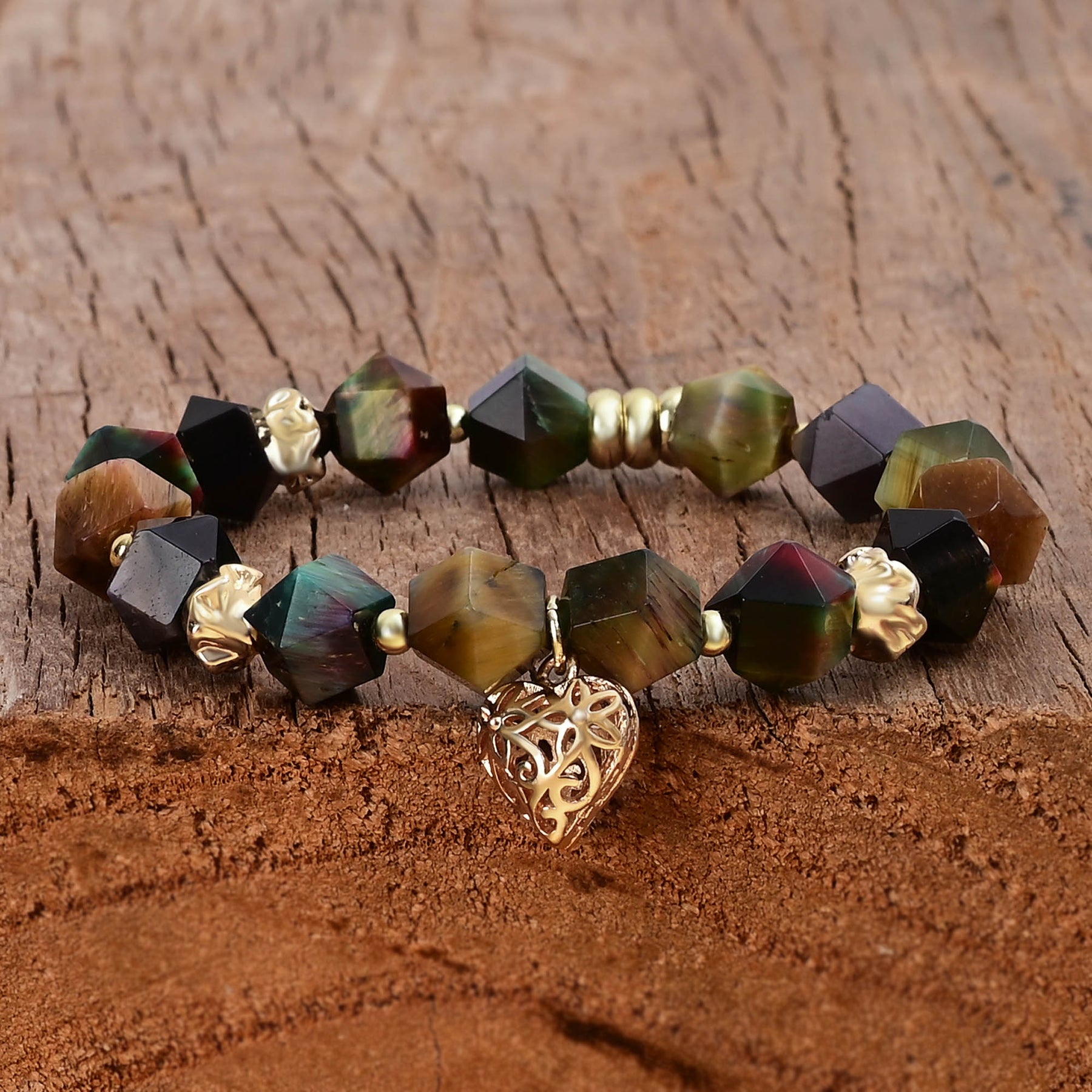 Maansteen Liefde Charm Armband
