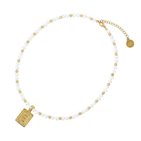 Halskette mit Initialen im Southern-Charm-Stil