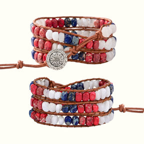 Freiheitslicht Wickelarmband