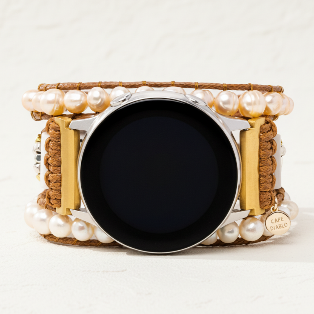 Zoetwaterparel Samsung Galaxy Watch-band