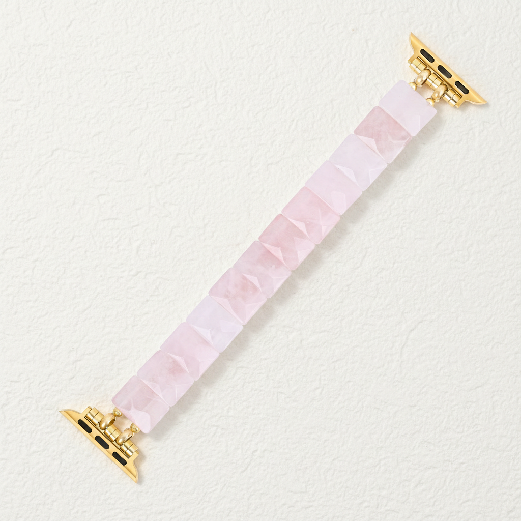 Blush Love Quarz Dehnbares Apple Watch Armband
