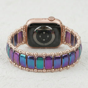 Roze Euforie Rekbare Apple Watch-band