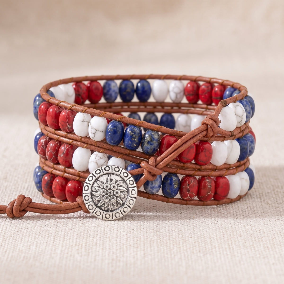 UK Britannia Perlenarmband