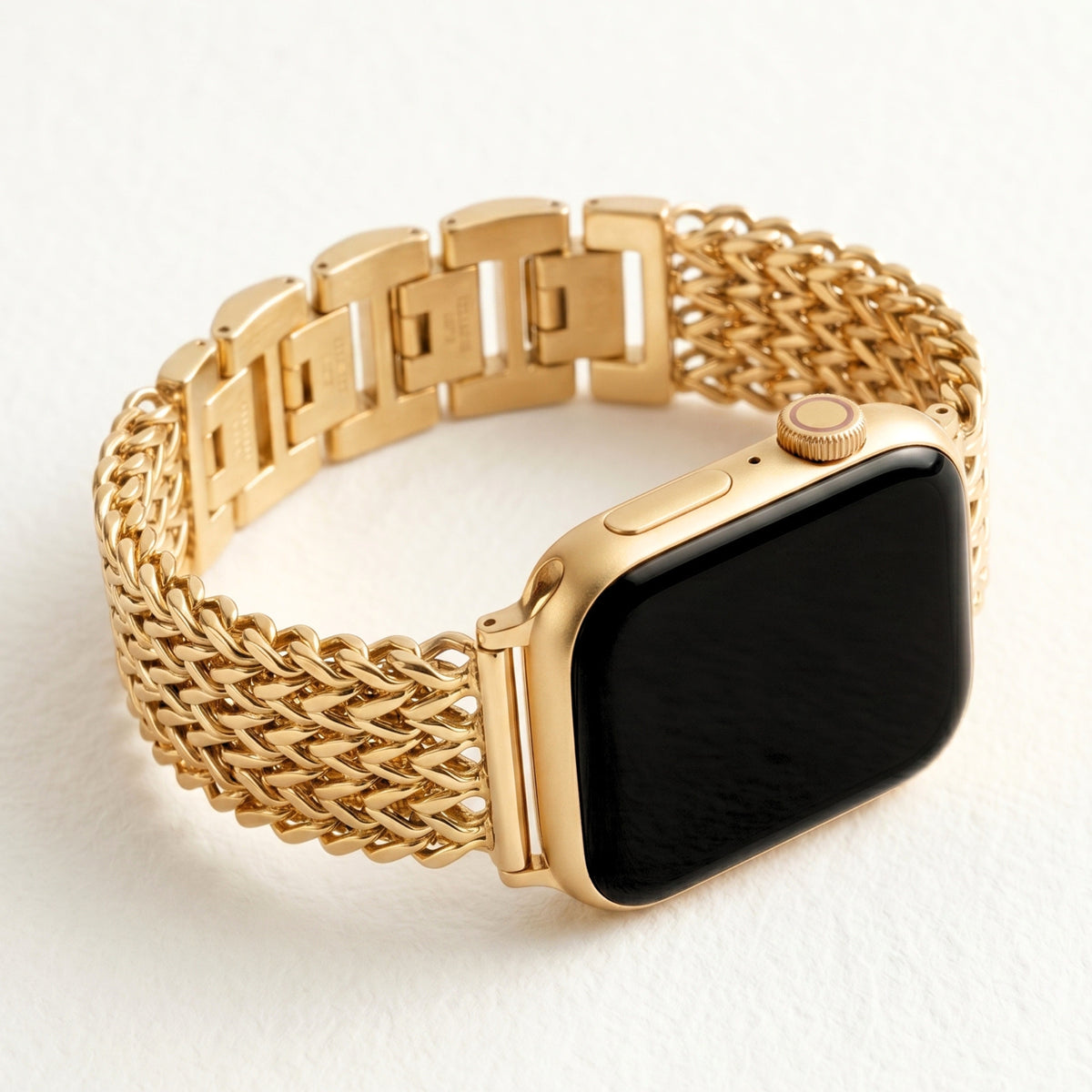 Gouden ketting luxe Apple Watch bandje