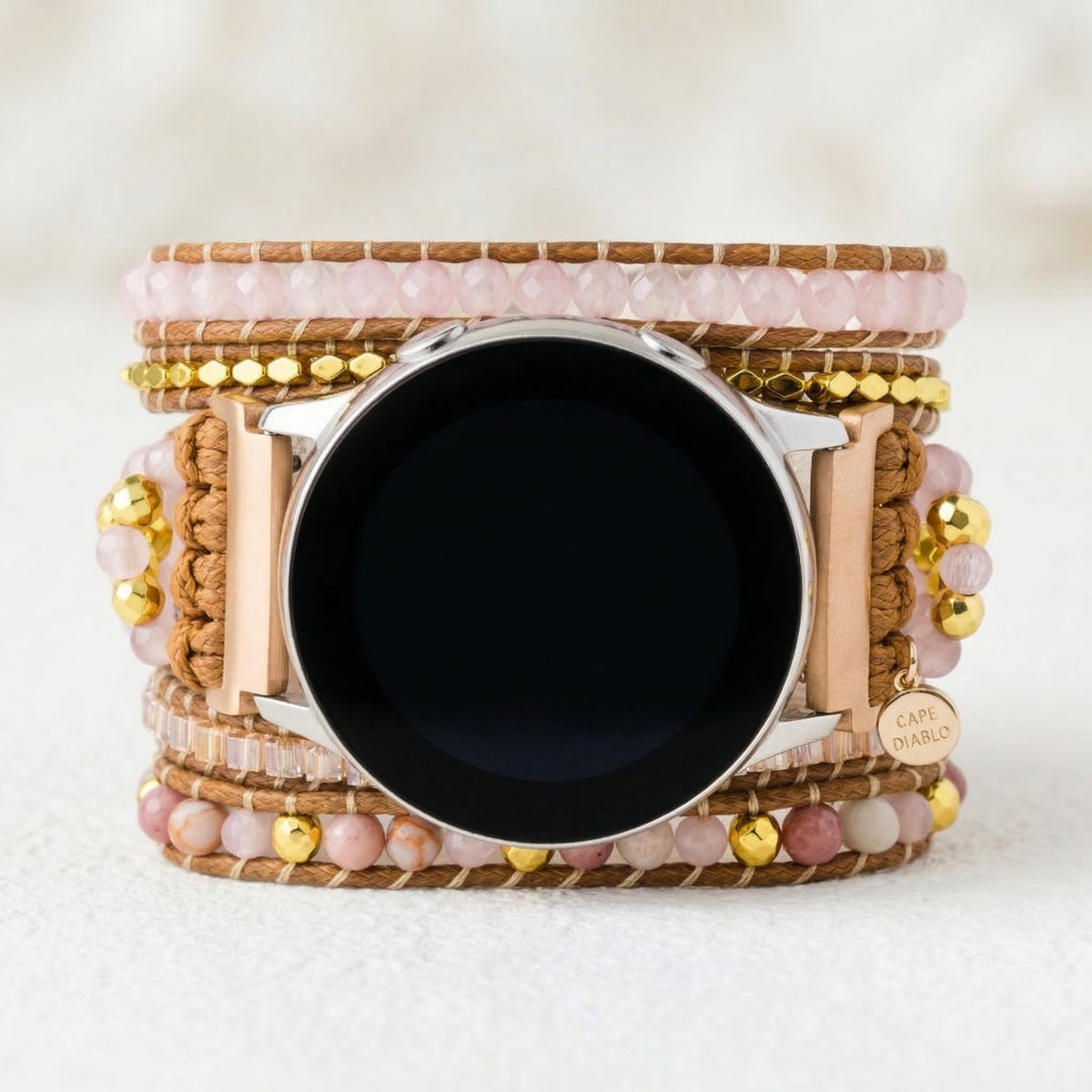 Golden Rose Quartz Samsung Galaxy Watch Band