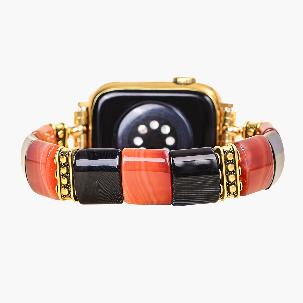Haunted Stripes Halloween Apple Watch Bandje