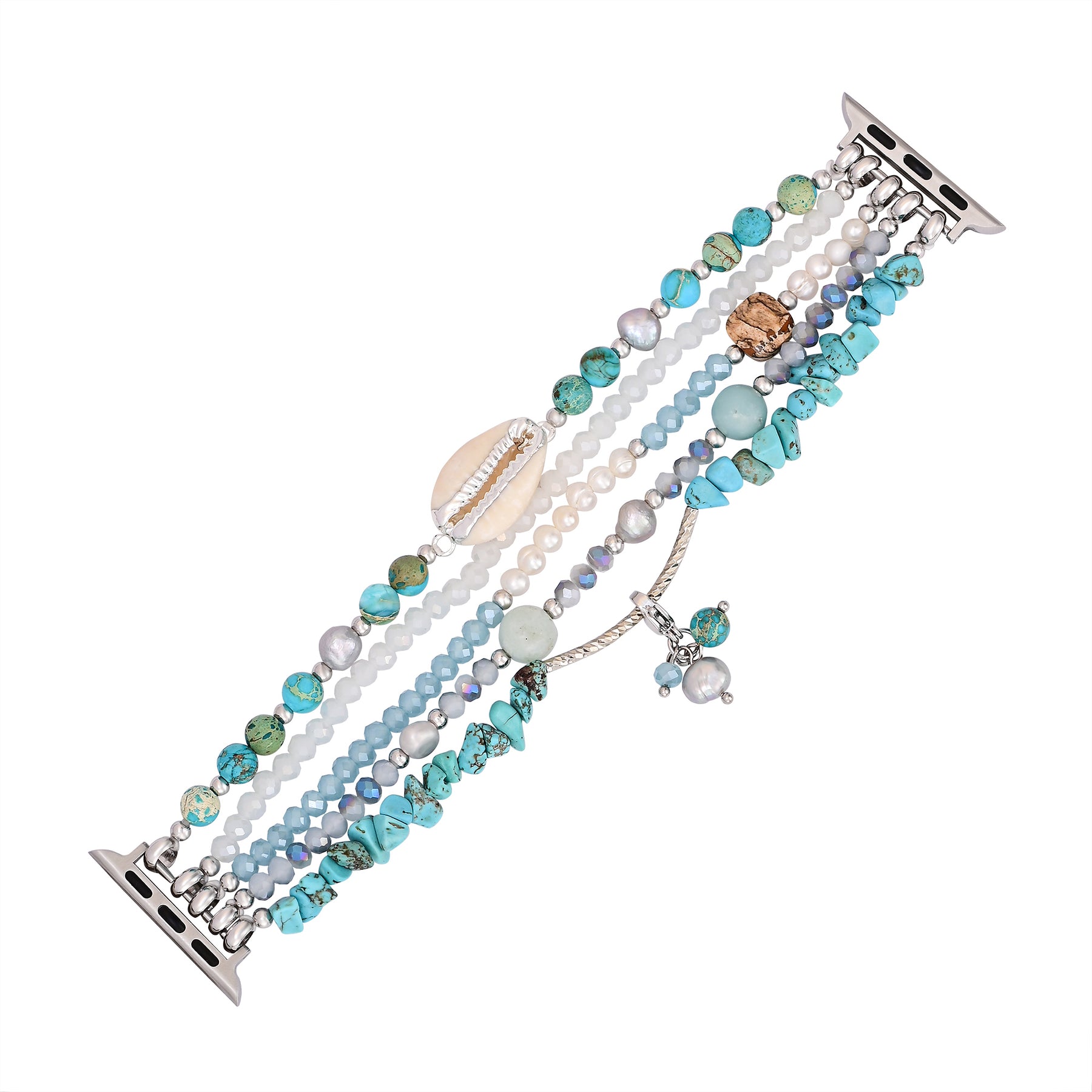 Intense Jasper Glimmer Stretch Apple Watch-band