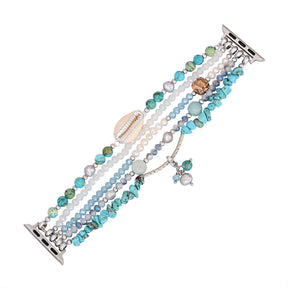 Intense Jasper Glimmer Stretch Apple Watch-band