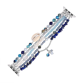 Intense Jasper Glimmer Stretch Apple Watch-band
