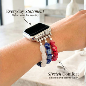 Independence Flame Stretch Apple Watch-band