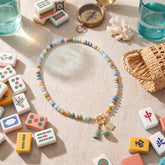 Geluksbrengende mahjonggeluksneklace