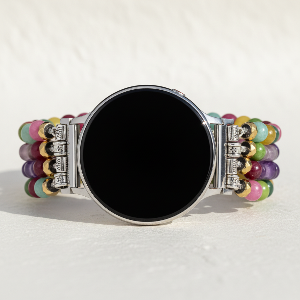 Mosaic Amethyst Samsung Galaxy Stretch Horlogeband