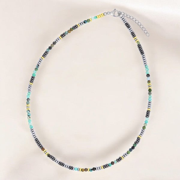 Collier en acier pour homme Steel Tide