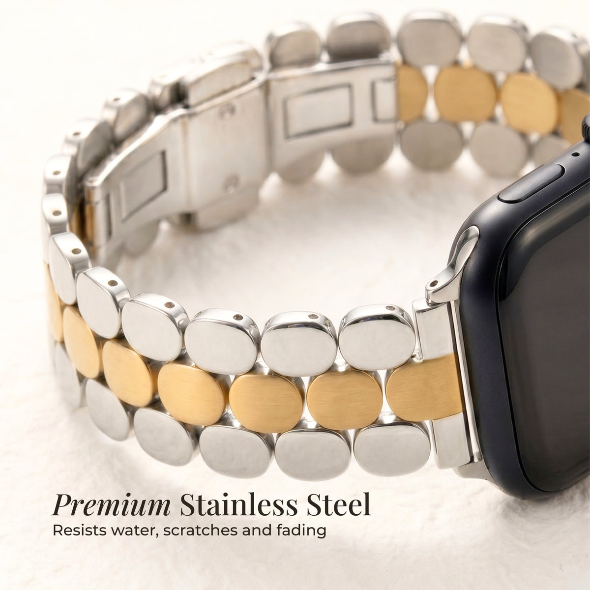 Prestige Duo Luxe Apple Watch-bandje