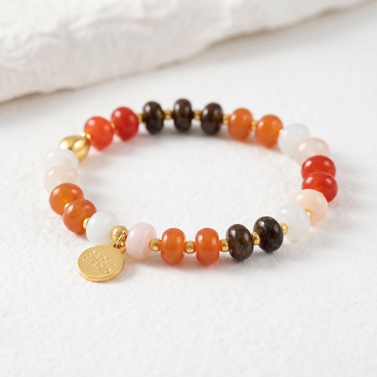 Herbst Jade Glanz Armband