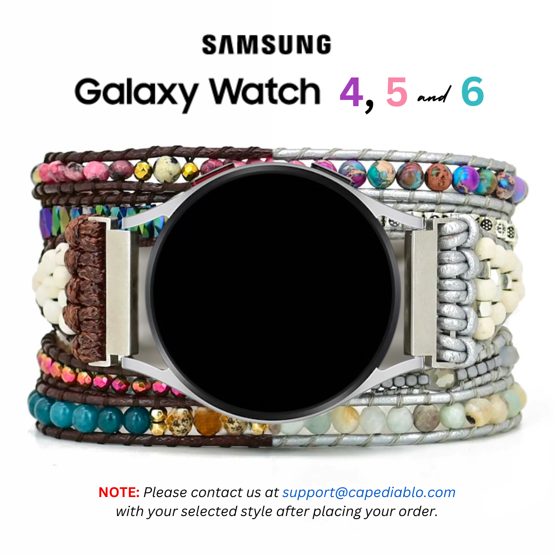 Bracelet de montre Samsung Galaxy 4, 5, 6 & 7