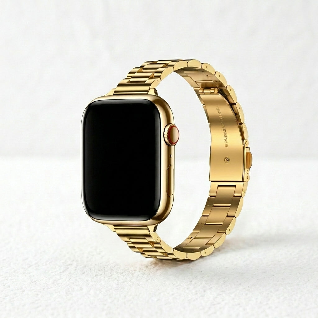 Bracelet Apple Watch classique en or de luxe
