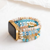 Seaside Glow Stretch Apple Watch-bandje