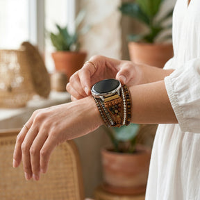 Bracelet Royal Tiger's Eye pour Samsung Galaxy Watch