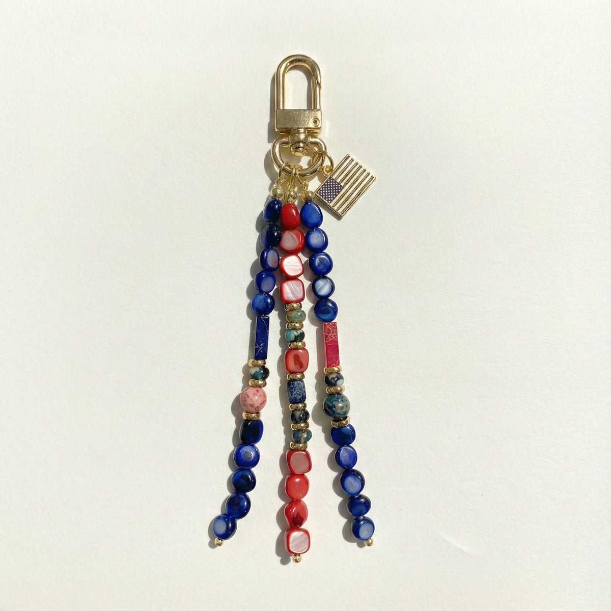 Pendentif de sac « Stars & Stripes » pour le 250e anniversaire de l’Amérique