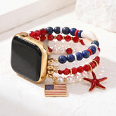 American Dream Stretch Apple Watch-bandje