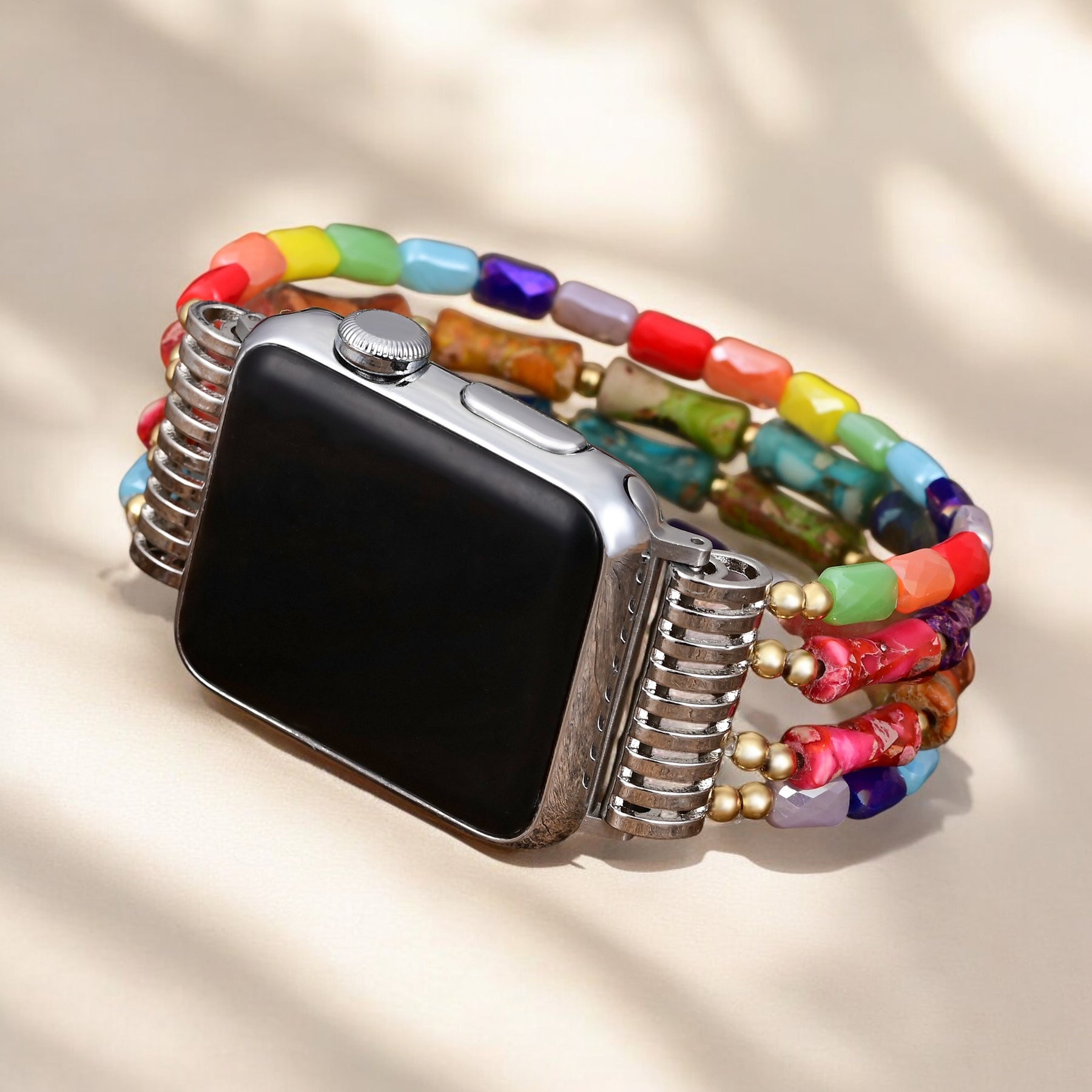 Lotus Chakra Stretch Apple Watch-band