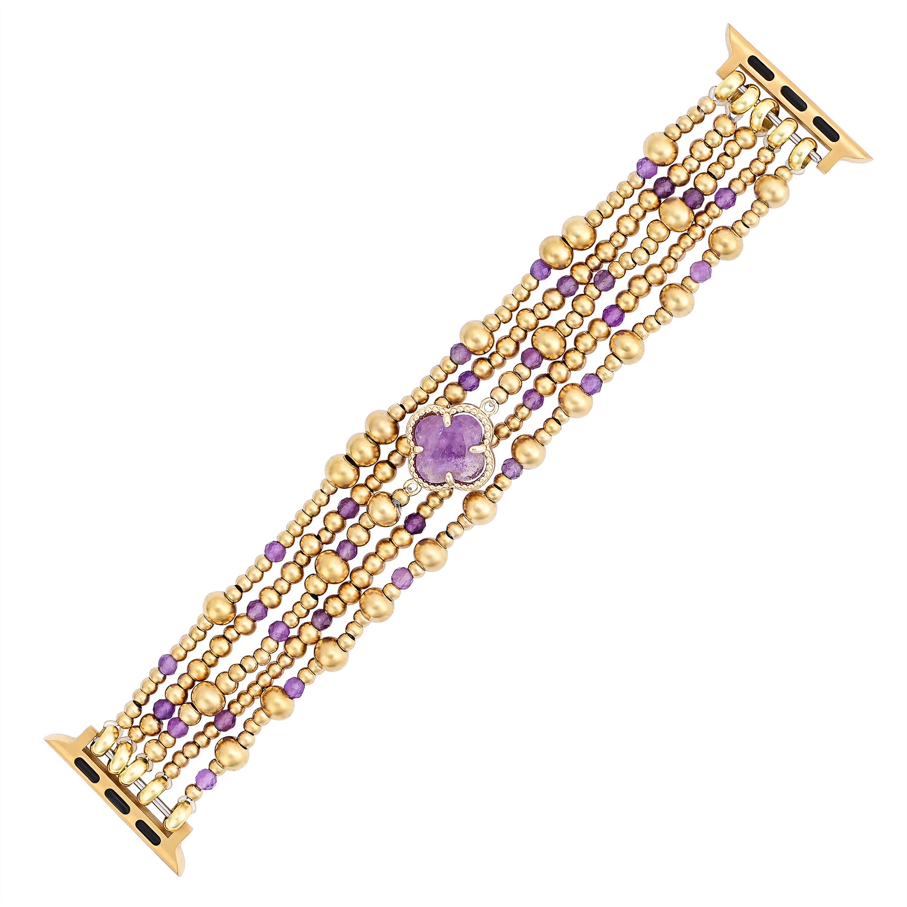 Imperial Amethyst Bescherming Stretch Apple Watch Band