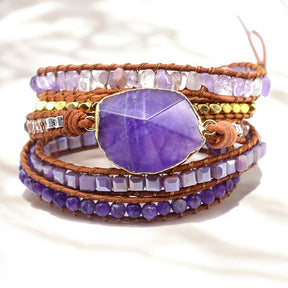 Amethist Imperial Wrap Armband