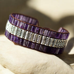 Bracelet en Améthyste Antique