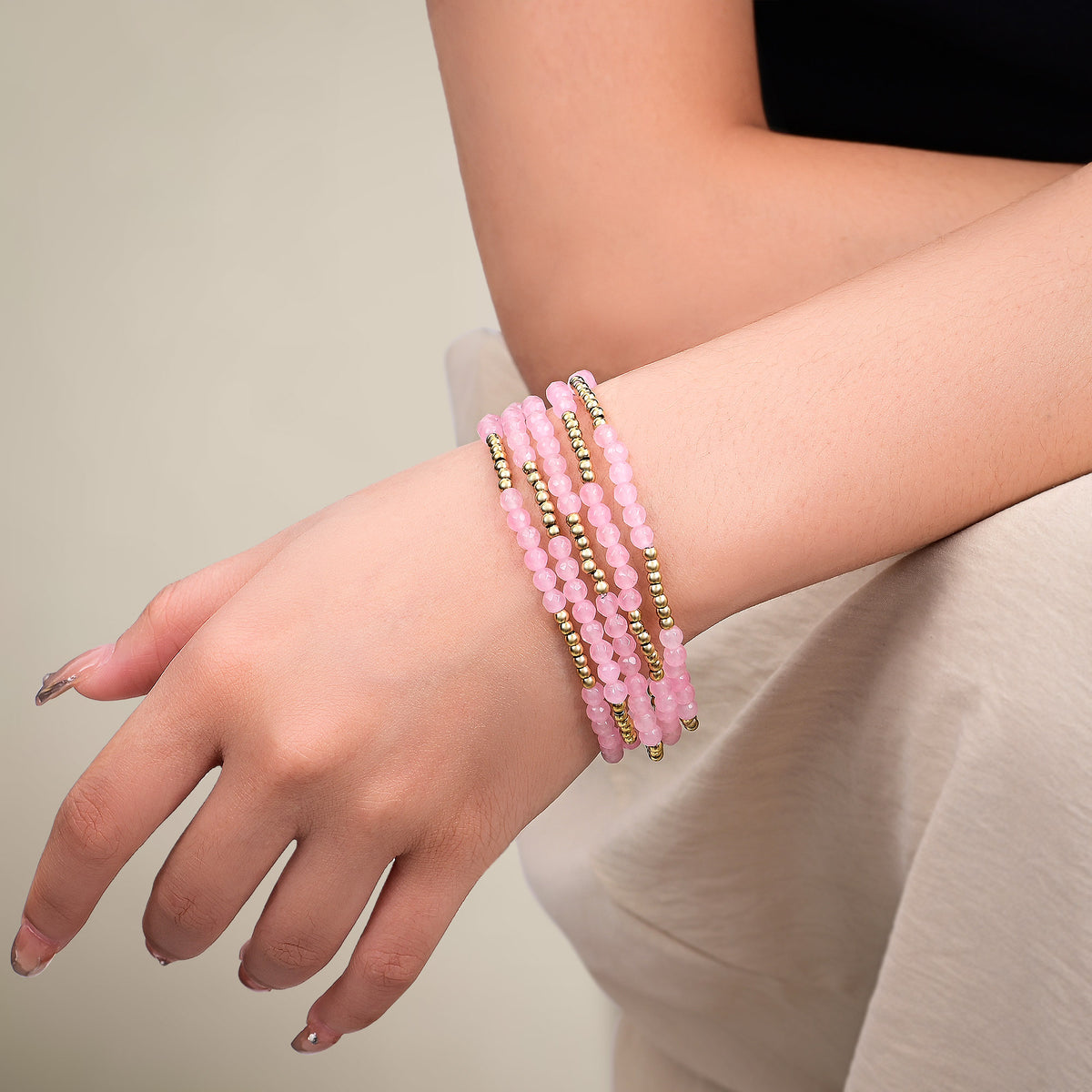 Amazoniet liefde bescherming armband