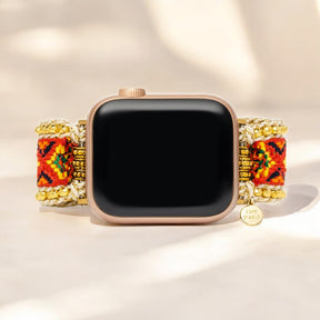 Blooming Sunset Apple Watch-bandje