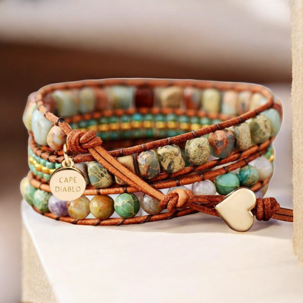 Boheemse Prinses Wikkelarmband