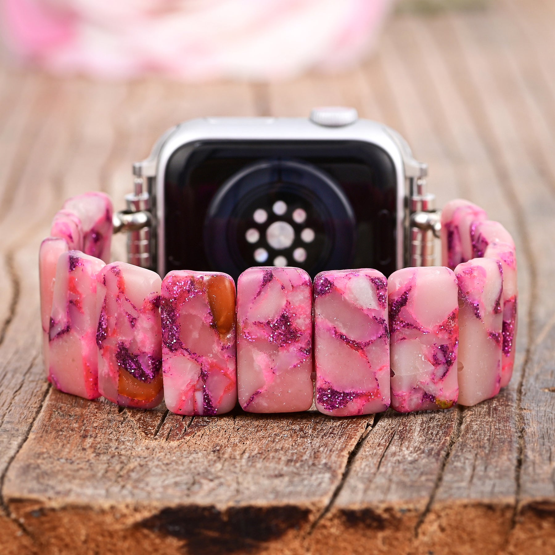 Amazoniet Droom Vlecht Apple Watch Band