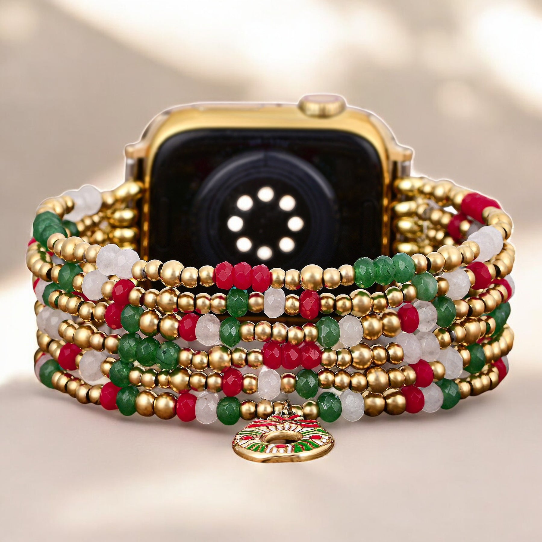 Gouden Hulst Vrolijke Stretch Apple Watch Band