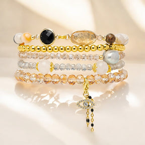 Donker Champagne Stretch Apple Watch Bandje