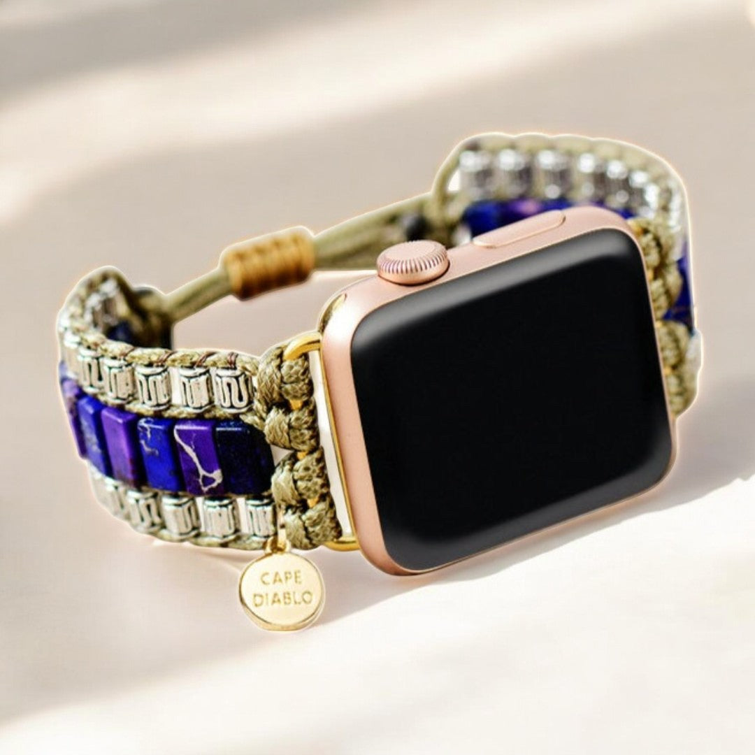 Bracelet Apple Watch Violet Lapis Divin