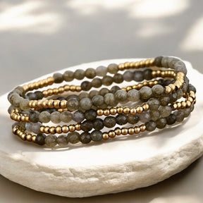 Labradorit Magie Armband Set