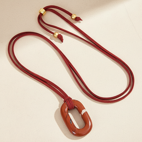 Suède Redstone Sereniteit Ketting