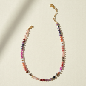 Collier Muse Pourpre