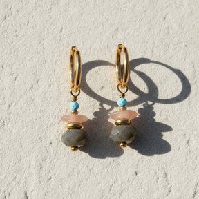 Aurora Labradoriet Oorbellen