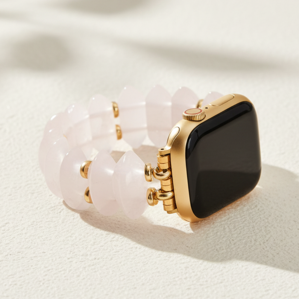 Liebevolles Quarz Stretch Apple Watch Armband