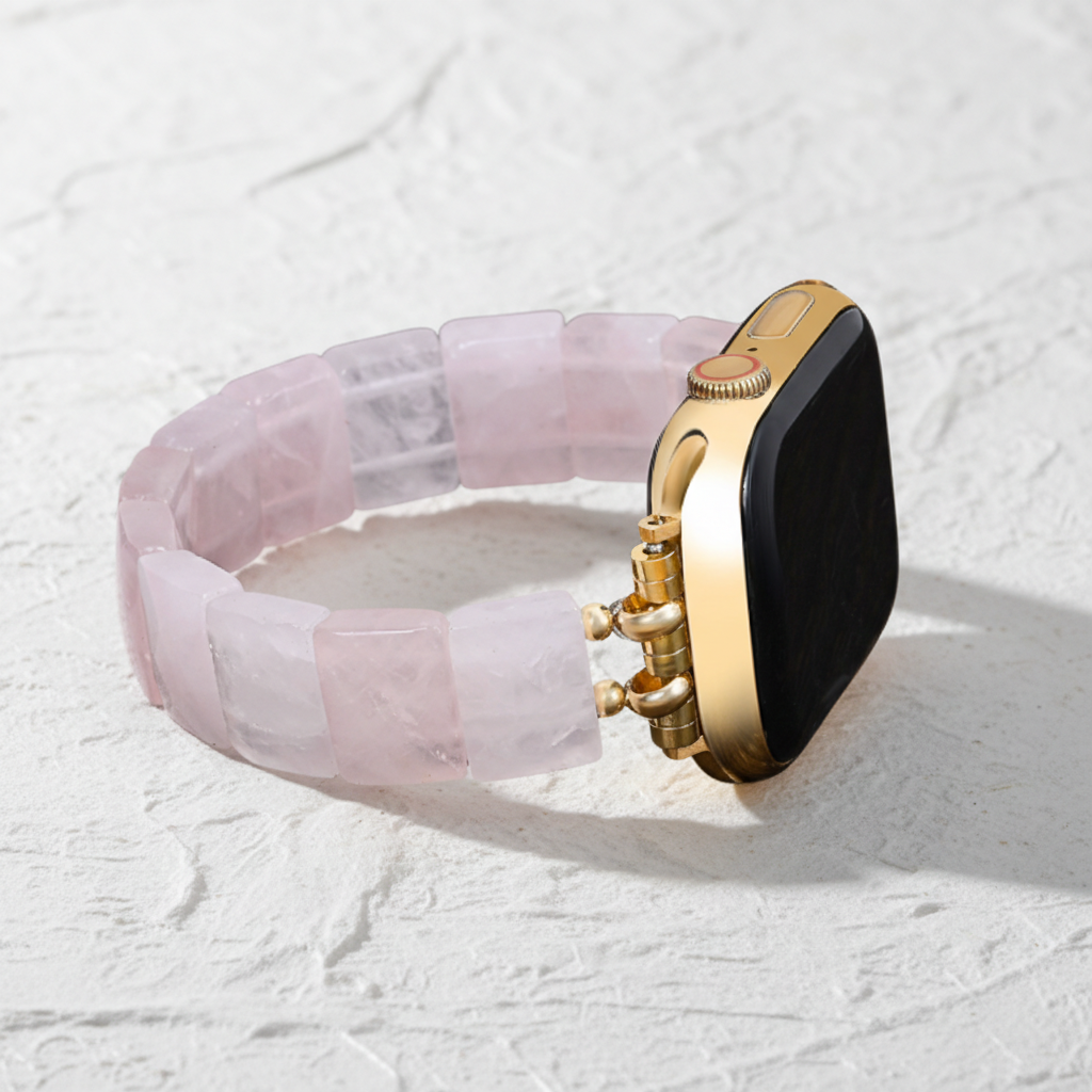 Blush Love Quarz Dehnbares Apple Watch Armband