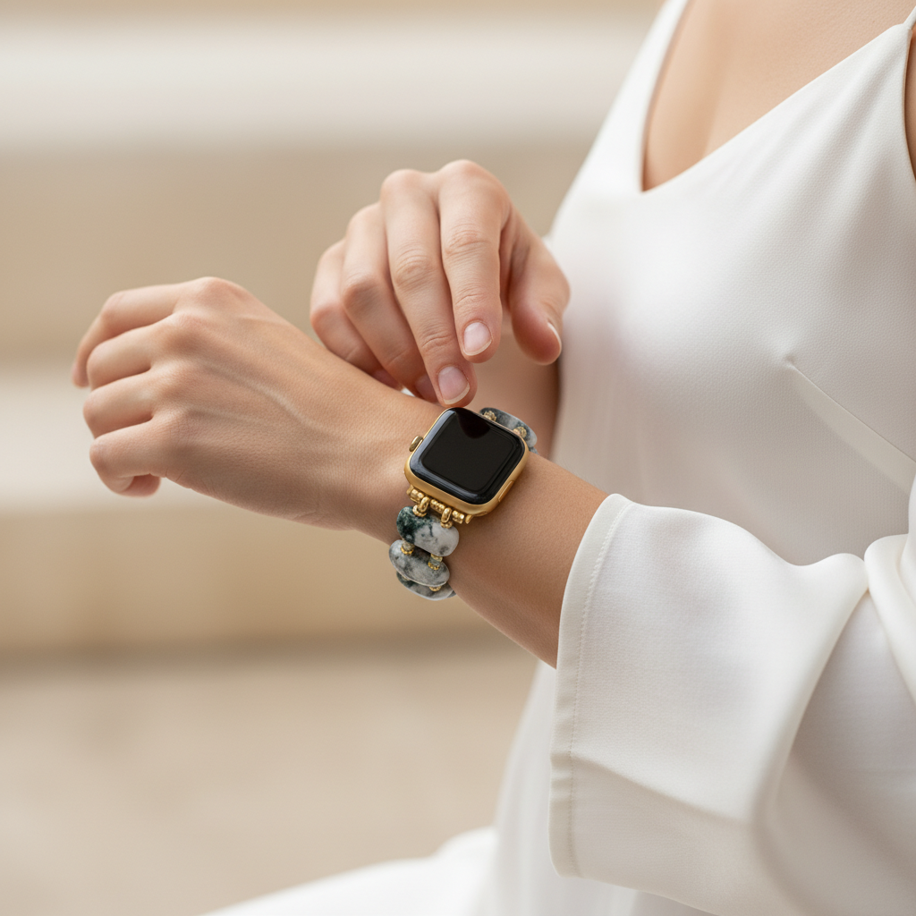 Bosagaat Aardeband voor Apple Watch