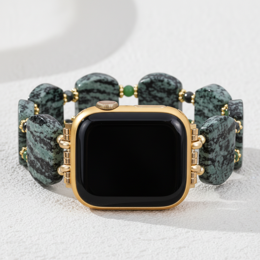 Smaragdmoos Taxoit Apple Watch Armband