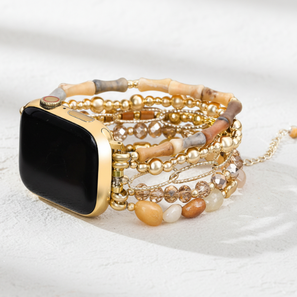 Sahara Zonsondergang Rekbare Apple Watch Band