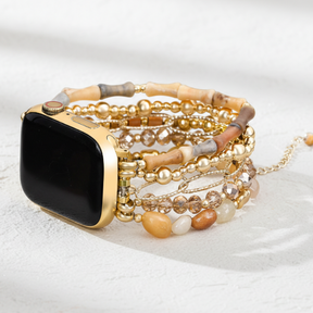 Sahara Zonsondergang Rekbare Apple Watch Band