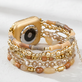 Sahara Zonsondergang Rekbare Apple Watch Band