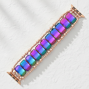 Roze Euforie Rekbare Apple Watch-band