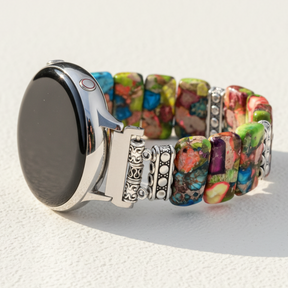 Chique Bloemen Samsung Galaxy Stretch Horlogeband